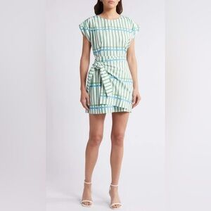 DU PARADIS Tulum Stripe Minidress NWT Size Small